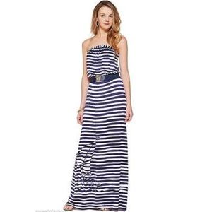 NWT Lilly Pulitzer Nautical Print Emmet Maxi Dress